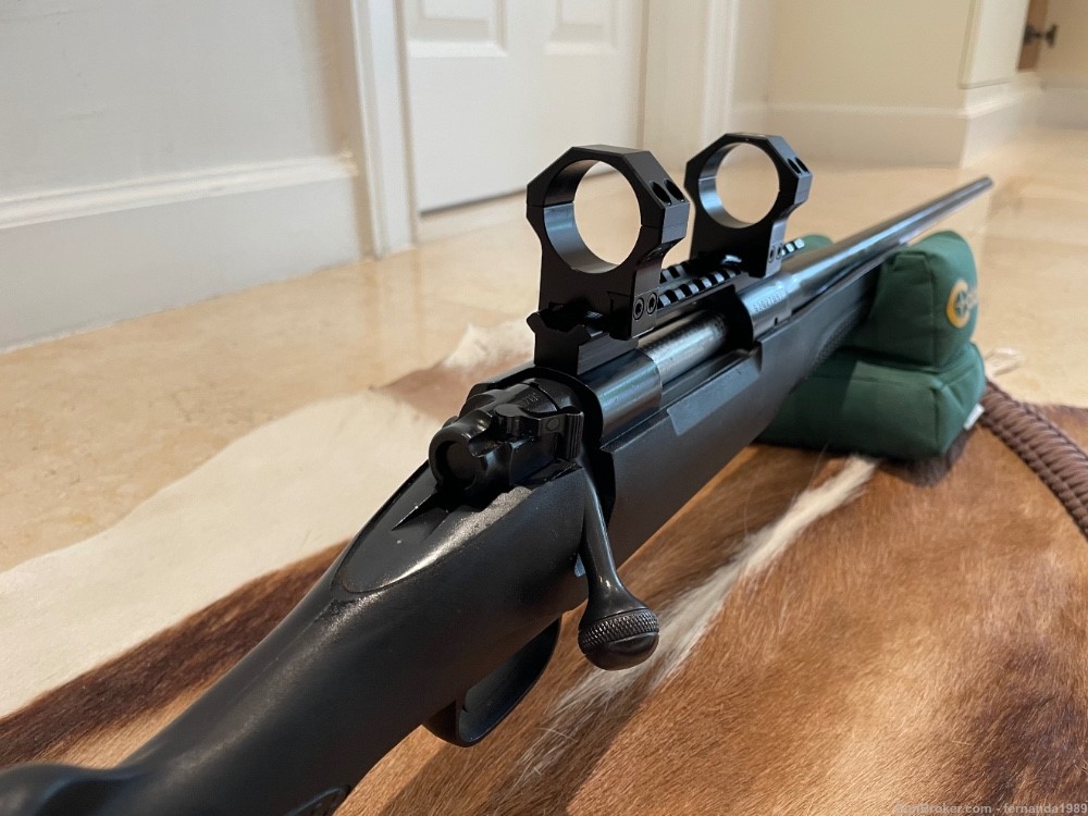 Winchester model 70 270WSM, sling, picatinny rail, steiner 30mm rings -img-0