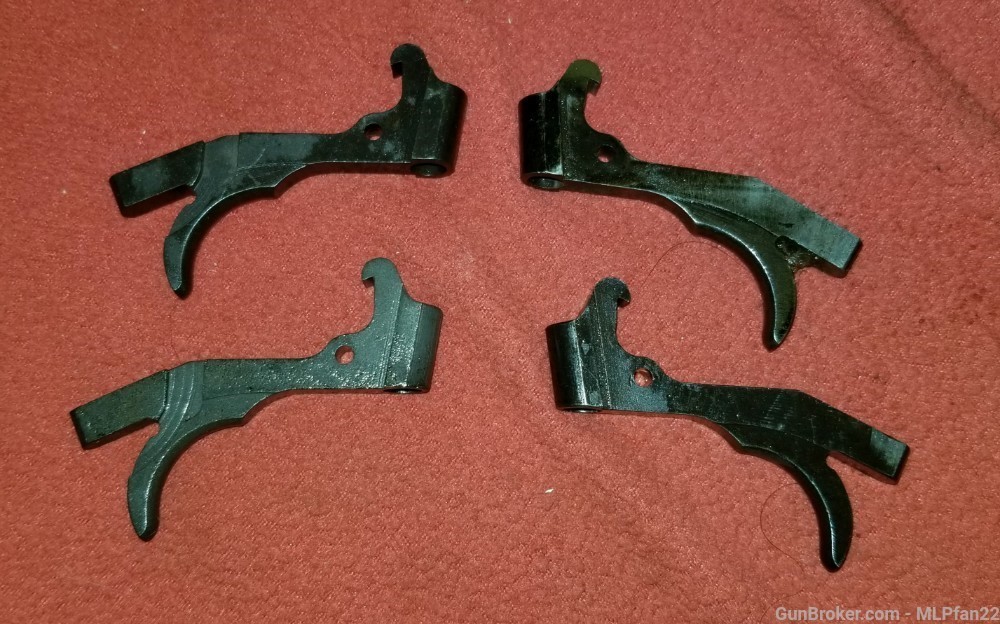 Lot of 4 FN49 rifle triggers original parts -img-0