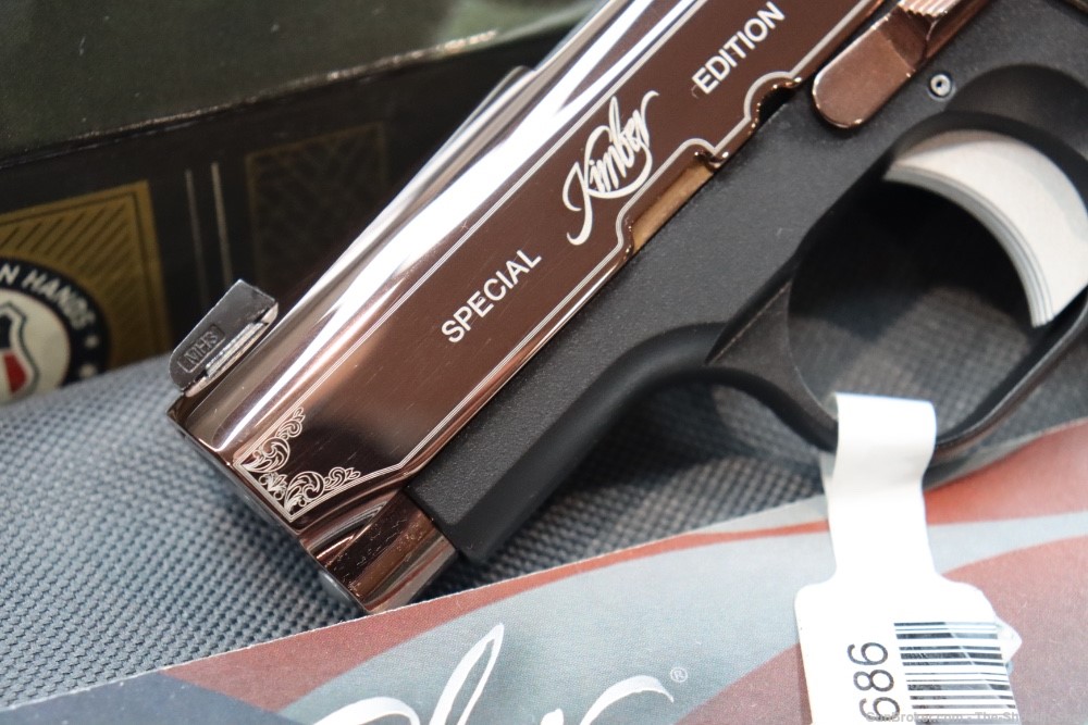 Kimber Model MICRO 9 Pistol ROSE GOLD PVD 9MM Luger G10 Compact SAO MICRO9 -img-2