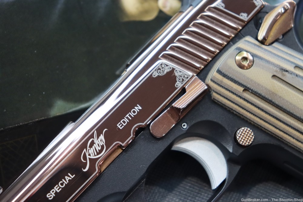 Kimber Model MICRO 9 Pistol ROSE GOLD PVD 9MM Luger G10 Compact SAO MICRO9 -img-3