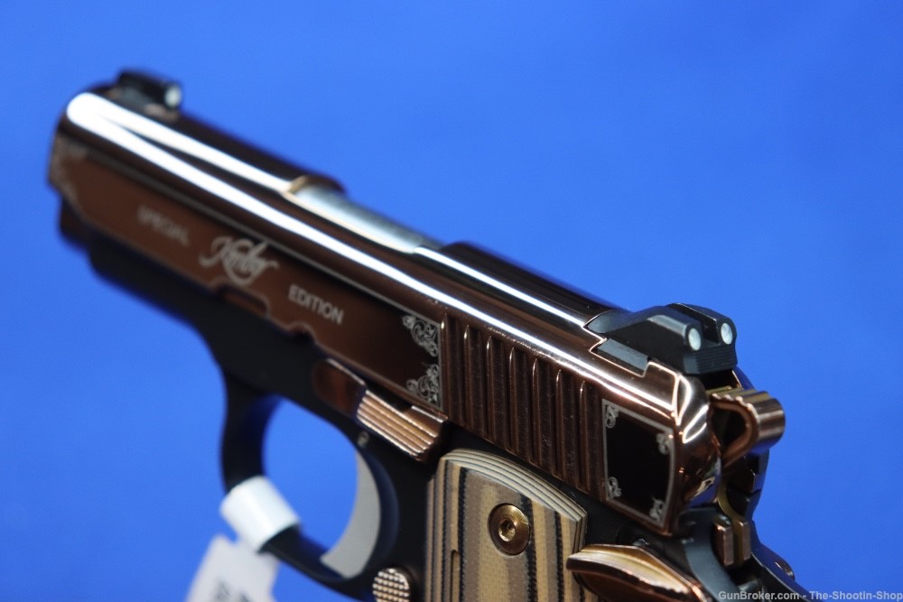 Kimber Model MICRO 9 Pistol ROSE GOLD PVD 9MM Luger G10 Compact SAO MICRO9 -img-12
