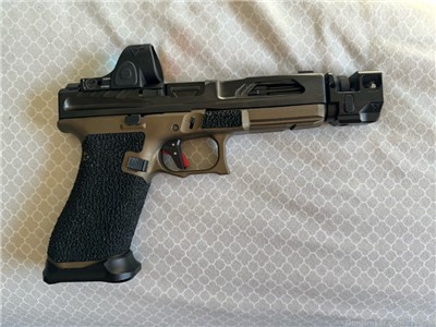 Glock 17 GEN 5 Custom Killer Innovations Timney Trijicon SRO 9mm Handgun