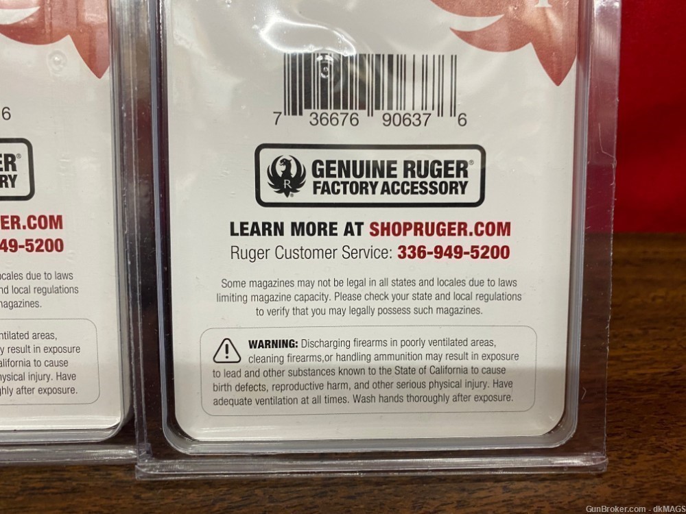 2 Ruger Security-9 9mm 15 Round Magazines-img-13