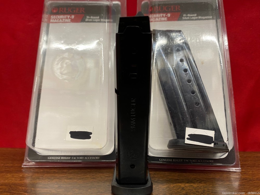 2 Ruger Security-9 9mm 15 Round Magazines-img-5