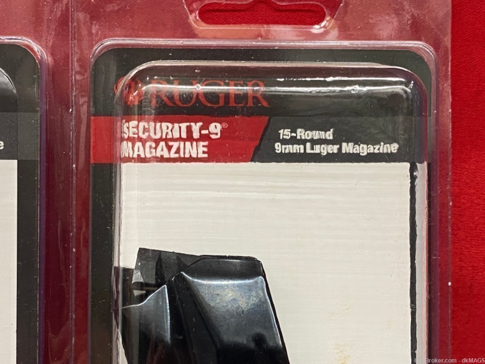 2 Ruger Security-9 9mm 15 Round Magazines-img-1