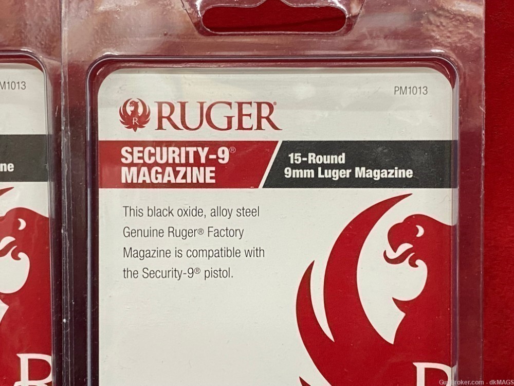 2 Ruger Security-9 9mm 15 Round Magazines-img-11