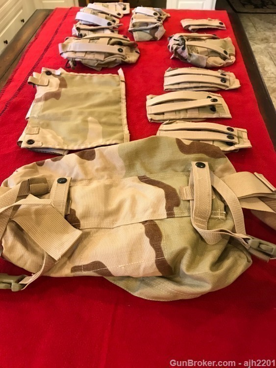 Mag & clip bags U S Army Desert Storm 13 bag lot-img-2