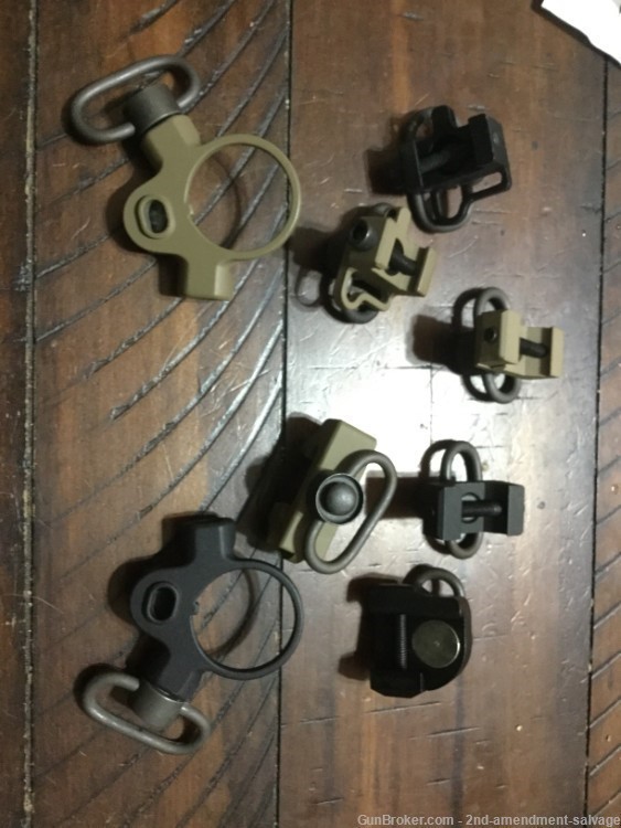 Lot of 8 sling mounts.  please read the listing ! could be great deal -img-5