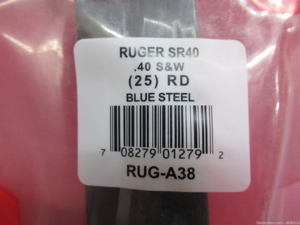 3 Ruger SR40 25 Round .40 S&W Pro Mag Magazines RUG-A38-img-2
