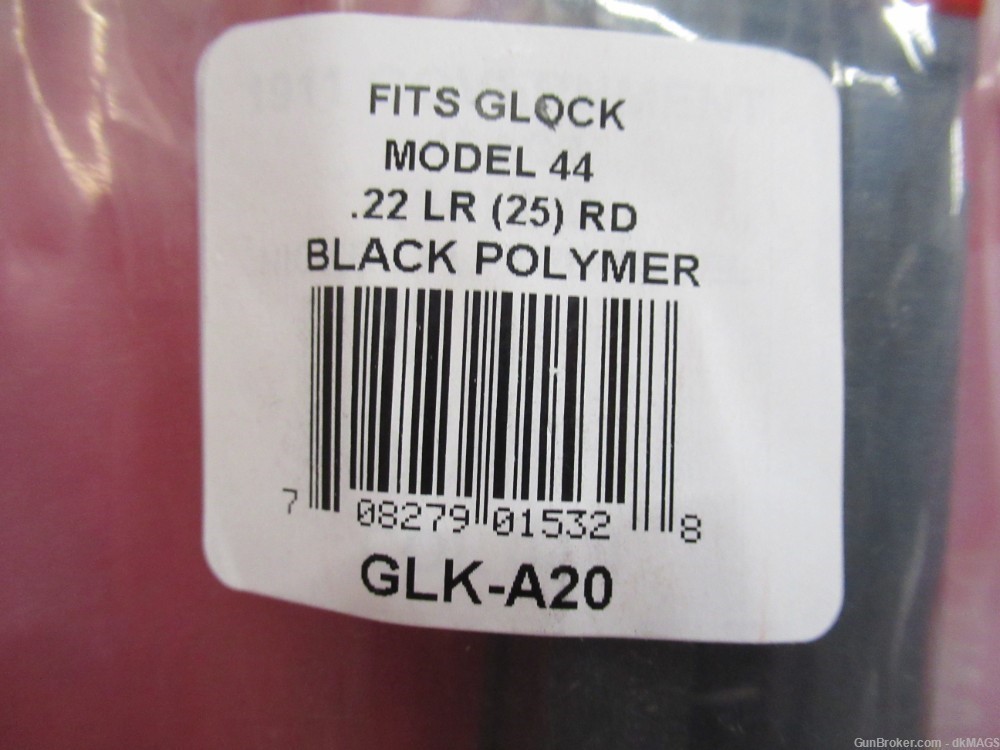 2 Magazines for Glock 44 .22LR 25 Round ProMag GLK-A20-img-3