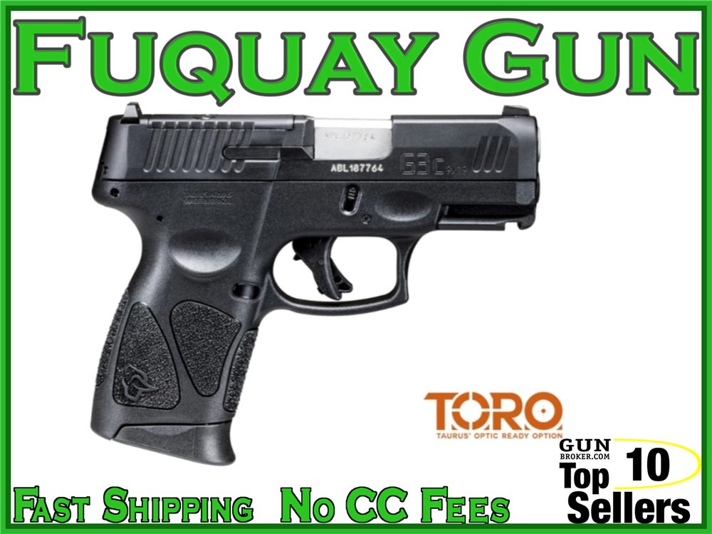 Taurus G3C T.O.R.O. 9mm 3.2" Optic Ready 1-G3CP931 G3C-img-0