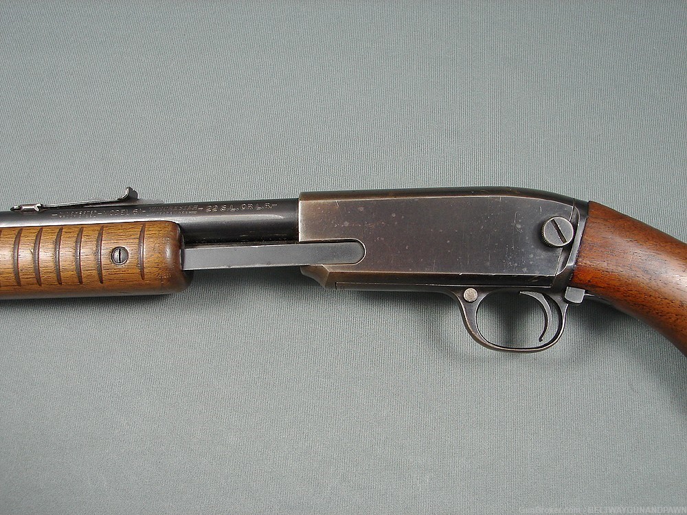 Winchester Model 61 22 Cal 24" Pump Mfg 1940-img-2