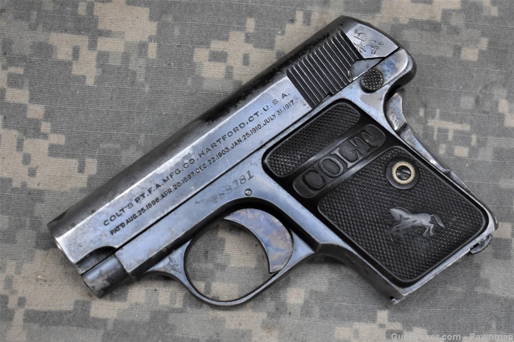 Colt Model 1908 in 25ACP made 1921-img-0