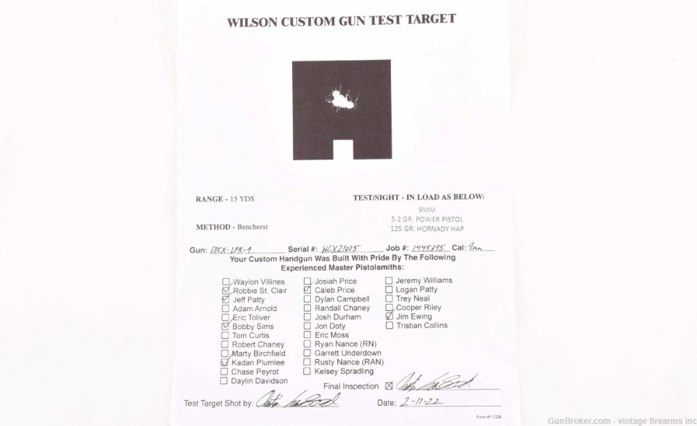 Wilson Combat 9mm - EDC X9L, VFI SIGNATURE, GREEN, LIGHTRAIL, TRITIUM-img-17