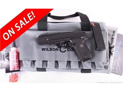 Wilson Combat 9mm – EDC X9L, VFI SIGNATURE, BLACK EDITION, LIGHTRAIL