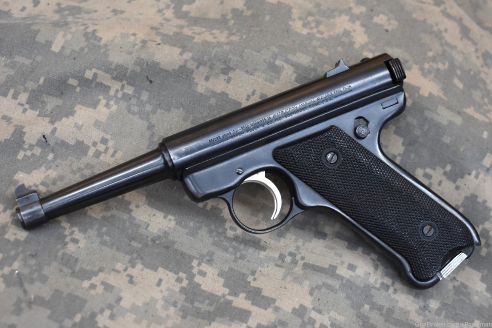 Ruger Standard / MK 1 Pistol in 22lr made 1981-img-1