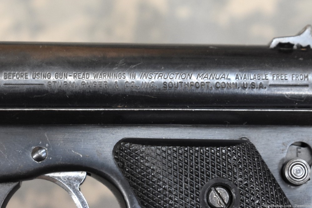 Ruger Standard / MK 1 Pistol in 22lr made 1979-img-4