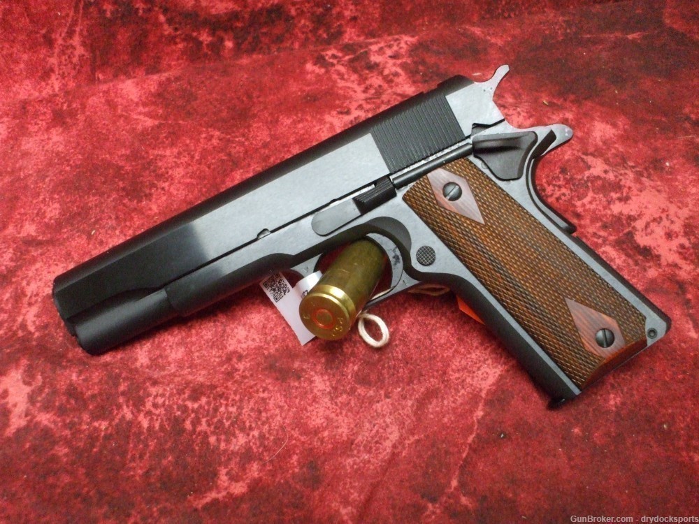 Colt 1911 Z Engravers NO Factory Roll marks .45 ACP BLUED w/sights