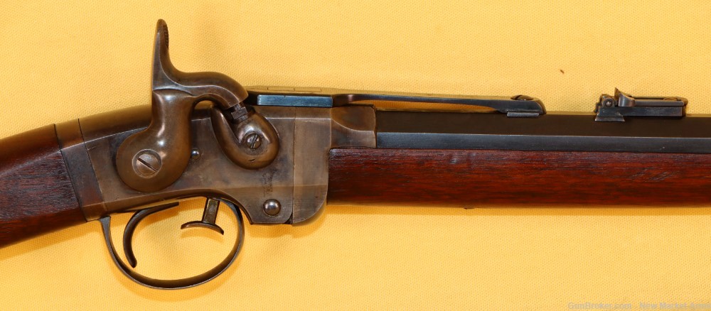 Mint, Possibly Unissued, Civil War Smith Cavalry Carbine, Am Machine Works-img-4