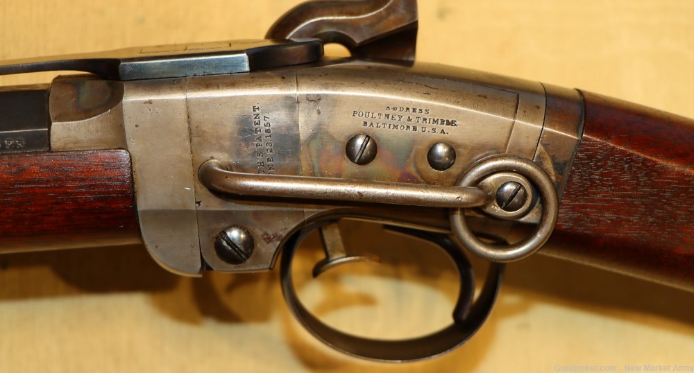 Mint, Possibly Unissued, Civil War Smith Cavalry Carbine, Am Machine Works-img-43
