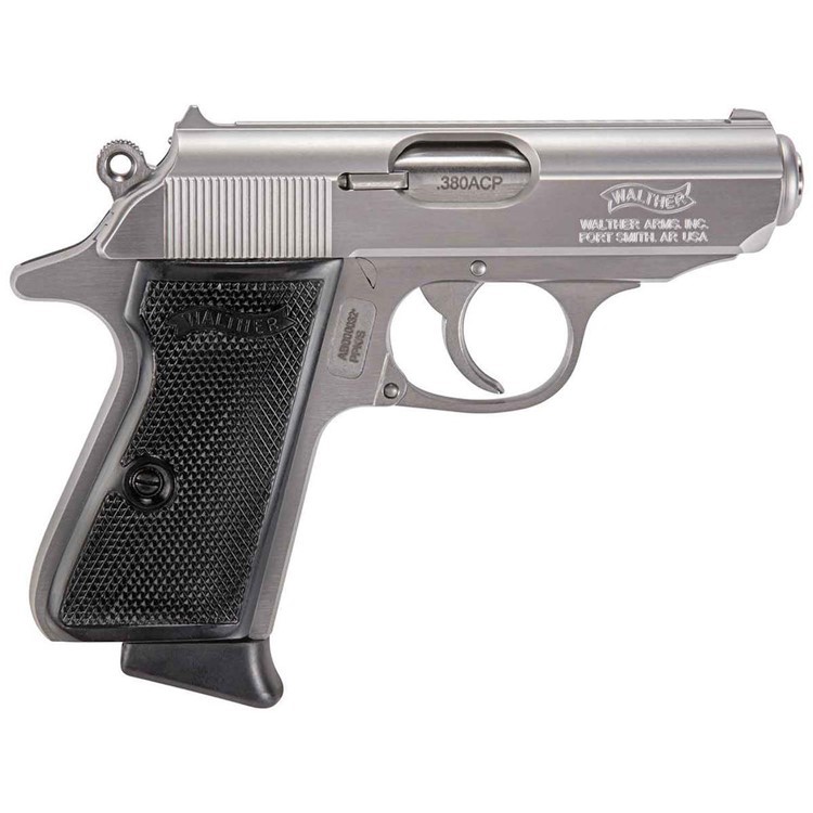 Walther PPK/S Pistol 380ACP Stainless 3.3-img-0