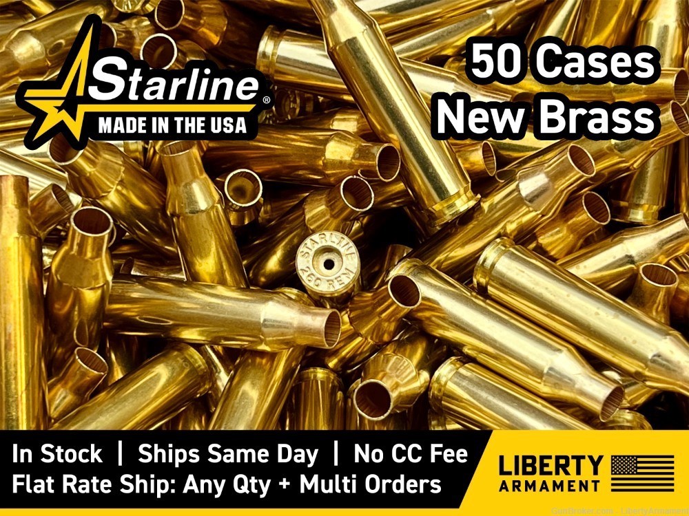 260 Remington Brass, Starline 260 Rem Brass-img-0