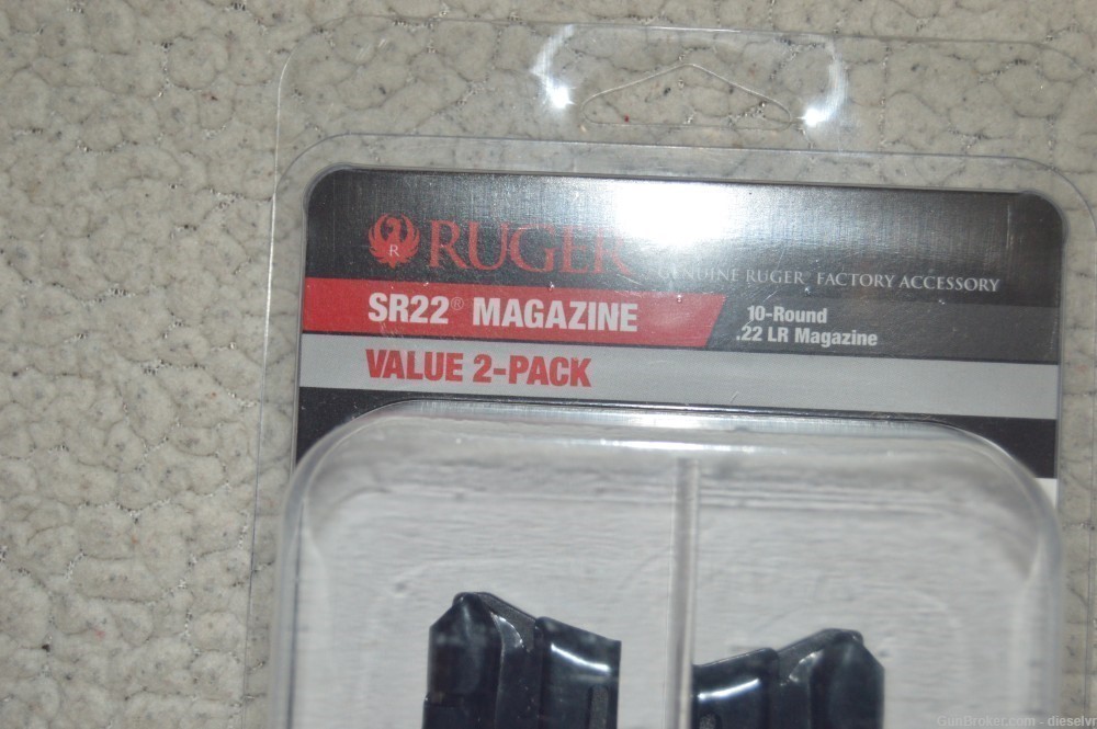 NEW Value 2 Pack of Ruger SR22 10 Rd 22 Magazines-img-2