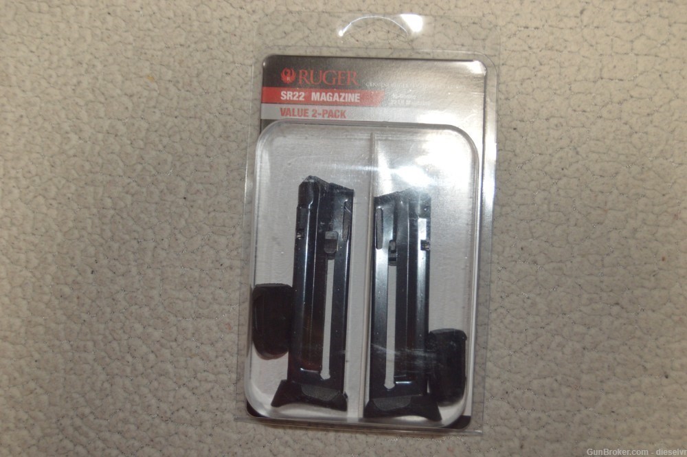 NEW Value 2 Pack of Ruger SR22 10 Rd 22 Magazines-img-0