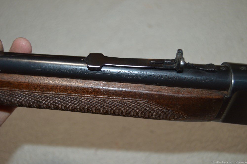 Above Average Winchester 71 Deluxe 348 Winchester-img-8