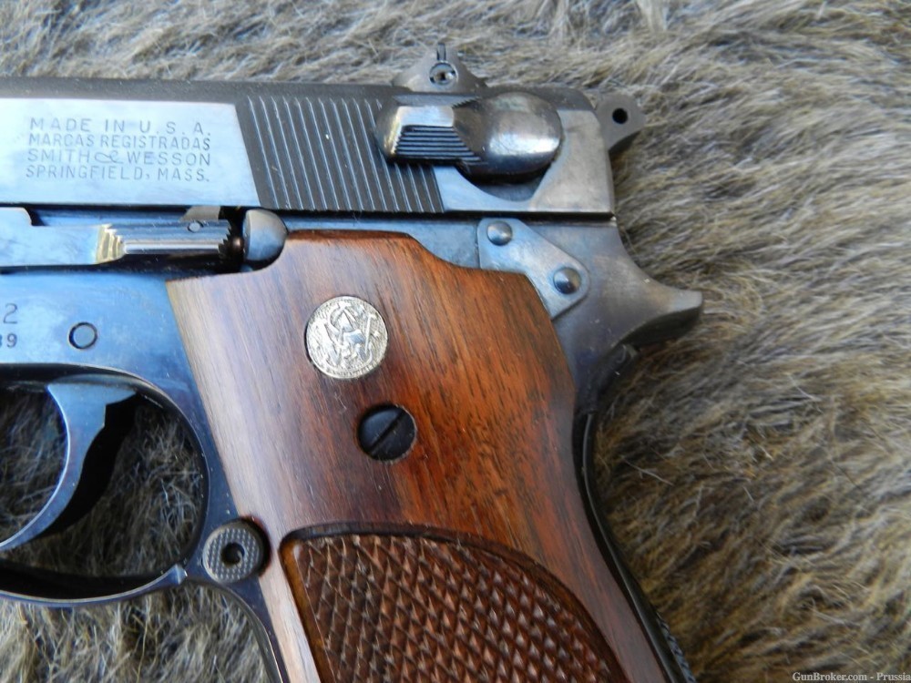 Smith & Wesson Model 39 STEEL FRAME 9MM 4" Blue NIB-img-2