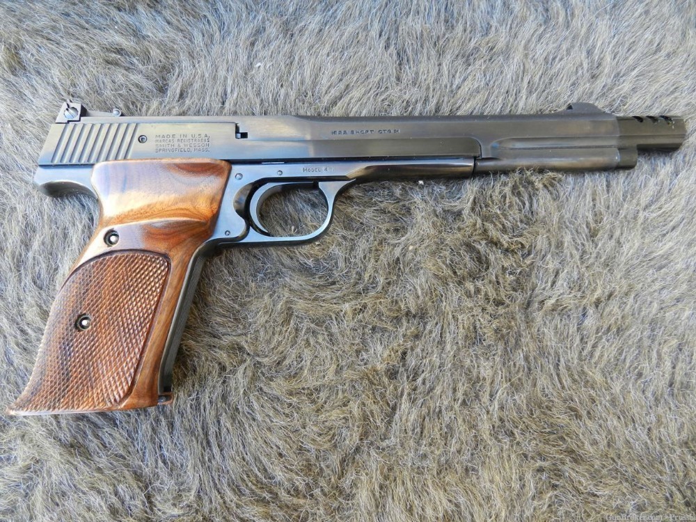 Smith & Wesson Model 41-1 22 Short 7 3/8" Blue NIB-img-5