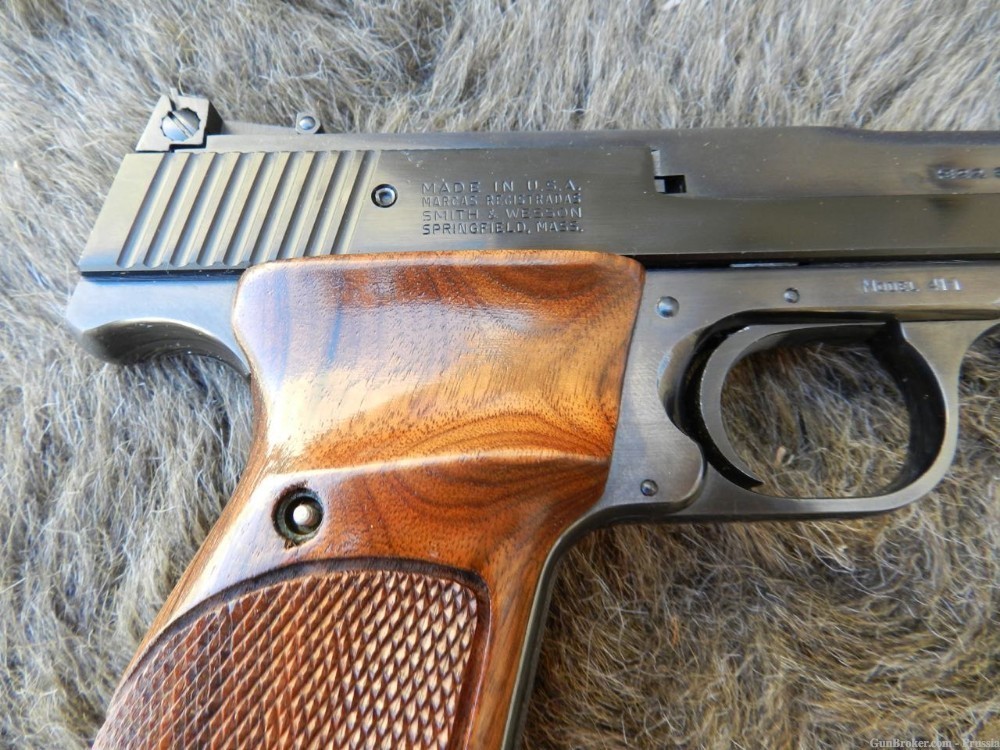 Smith & Wesson Model 41-1 22 Short 7 3/8" Blue NIB-img-7