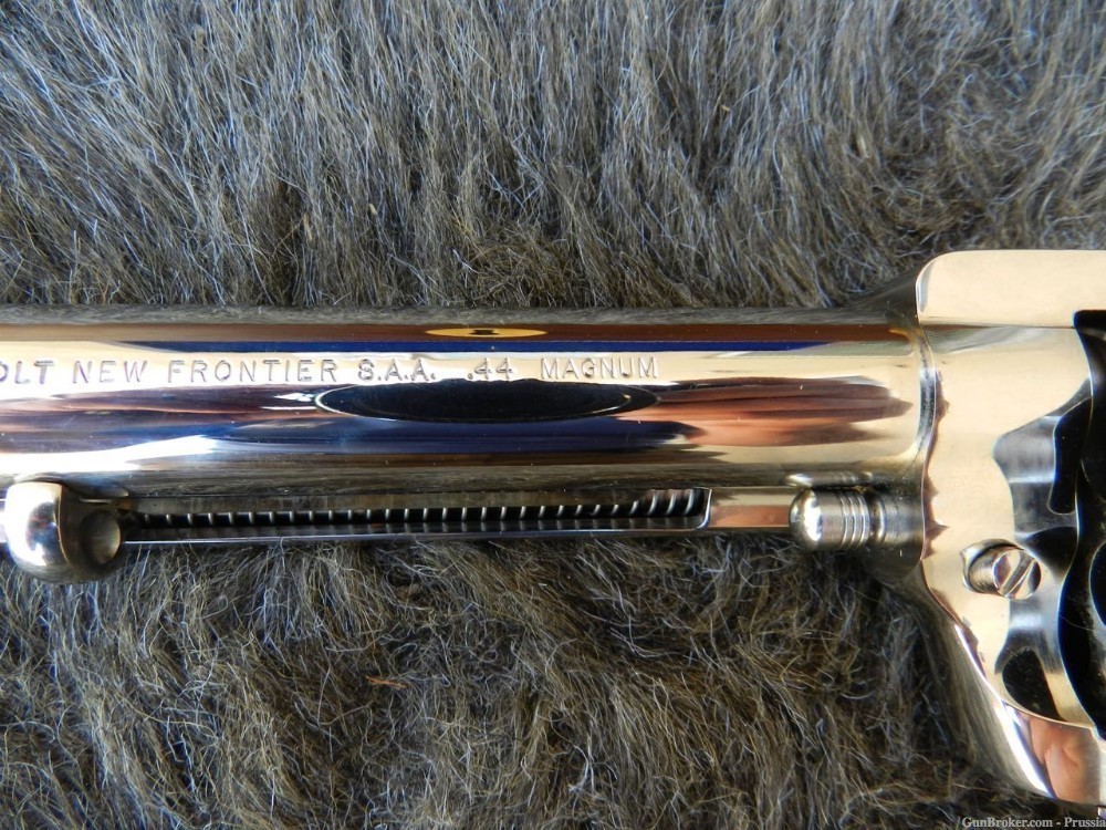 ONE OF A KIND N FRONTIER 44 Magnum Set Nickel Experimental SA's NIB-img-25