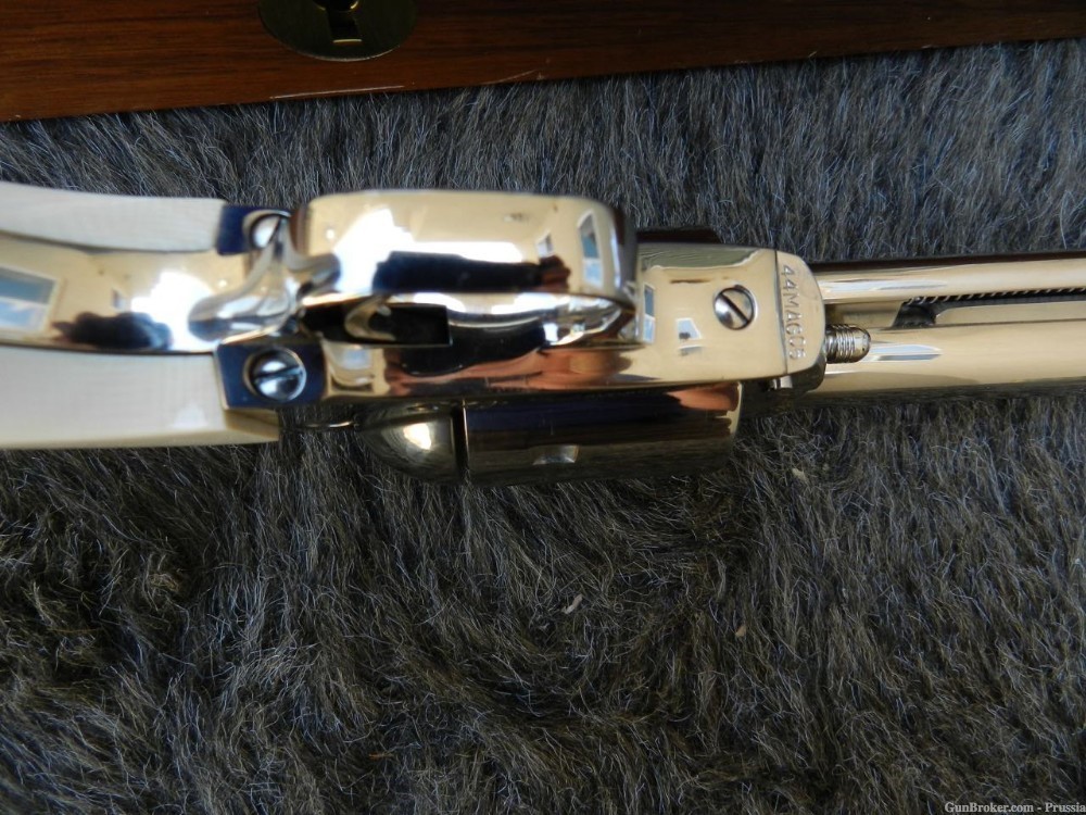 ONE OF A KIND N FRONTIER 44 Magnum Set Nickel Experimental SA's NIB-img-14
