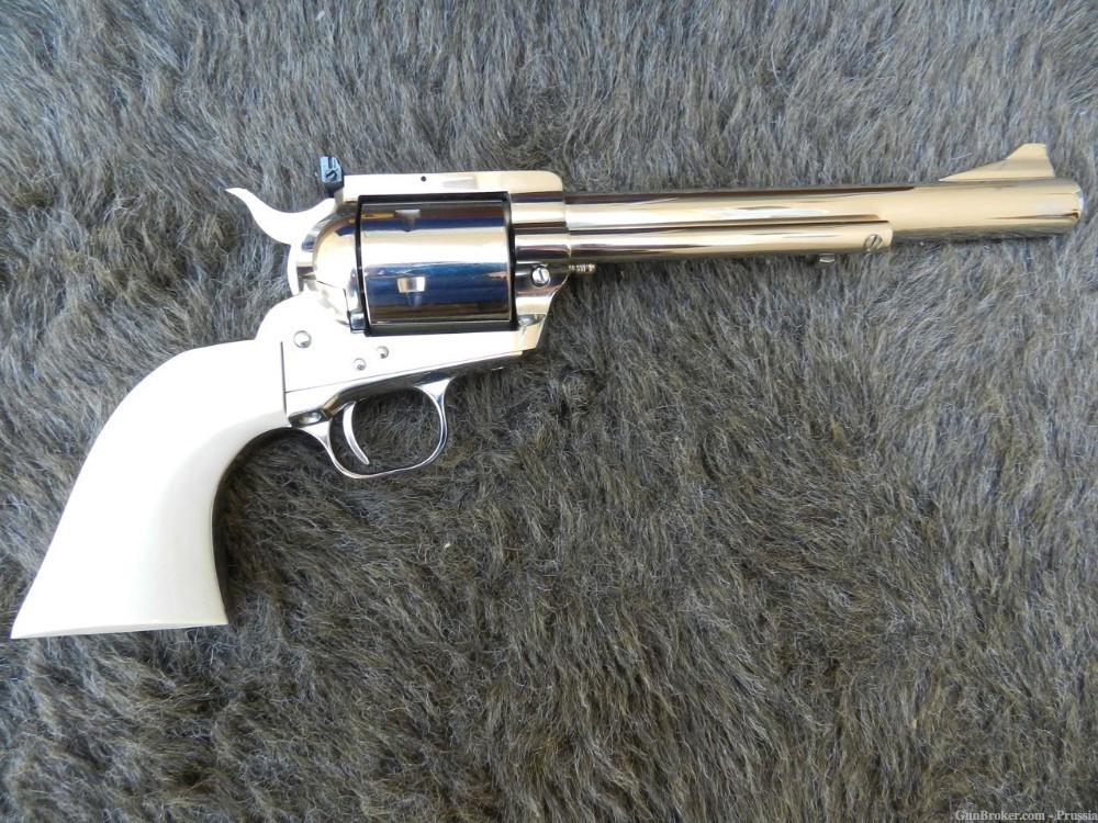 ONE OF A KIND N FRONTIER 44 Magnum Set Nickel Experimental SA's NIB-img-7