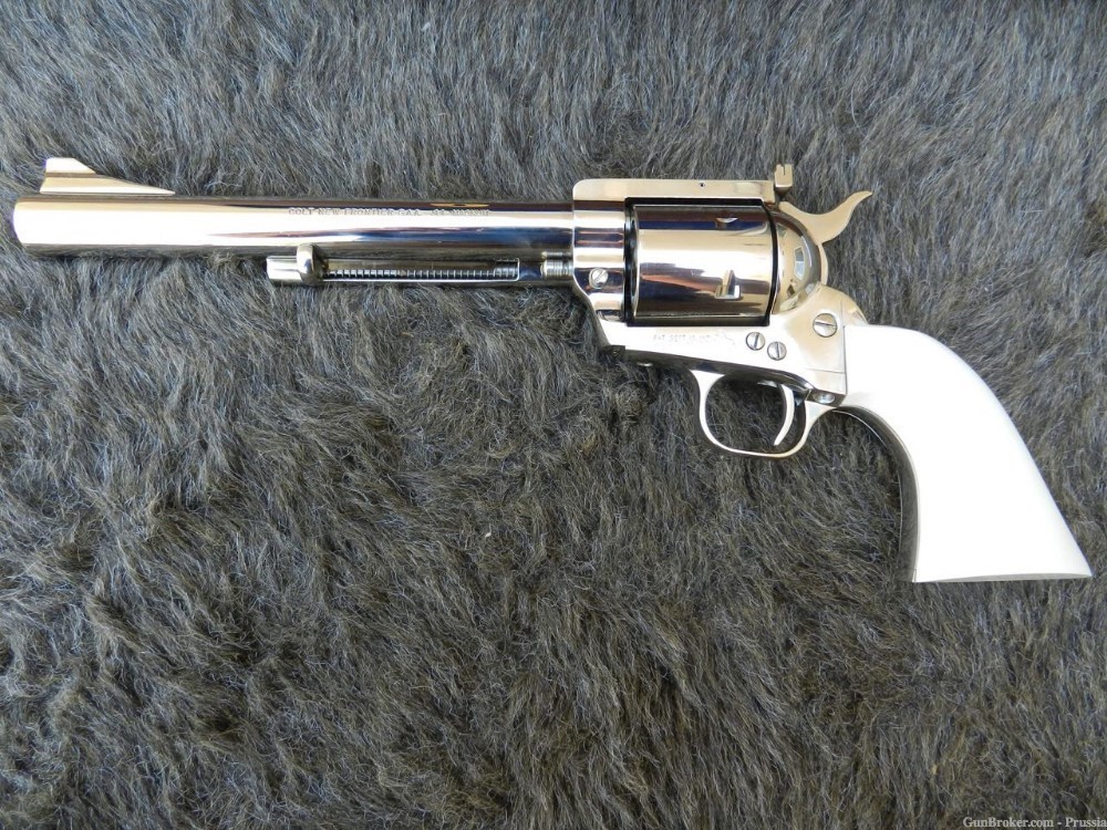 ONE OF A KIND N FRONTIER 44 Magnum Set Nickel Experimental SA's NIB-img-20