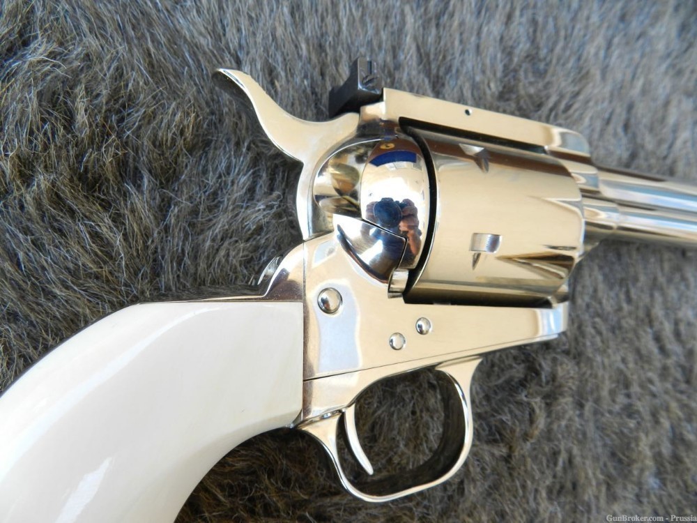 ONE OF A KIND N FRONTIER 44 Magnum Set Nickel Experimental SA's NIB-img-9