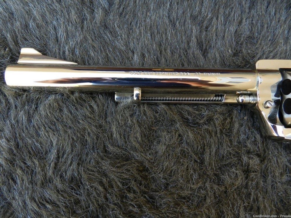 ONE OF A KIND N FRONTIER 44 Magnum Set Nickel Experimental SA's NIB-img-5