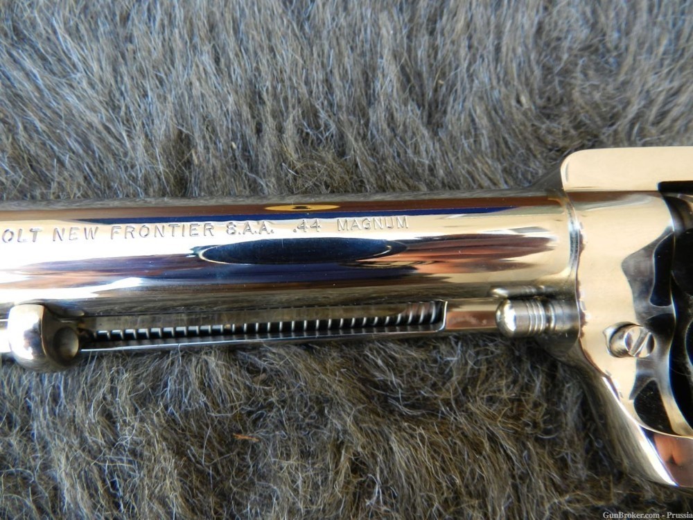 ONE OF A KIND N FRONTIER 44 Magnum Set Nickel Experimental SA's NIB-img-26