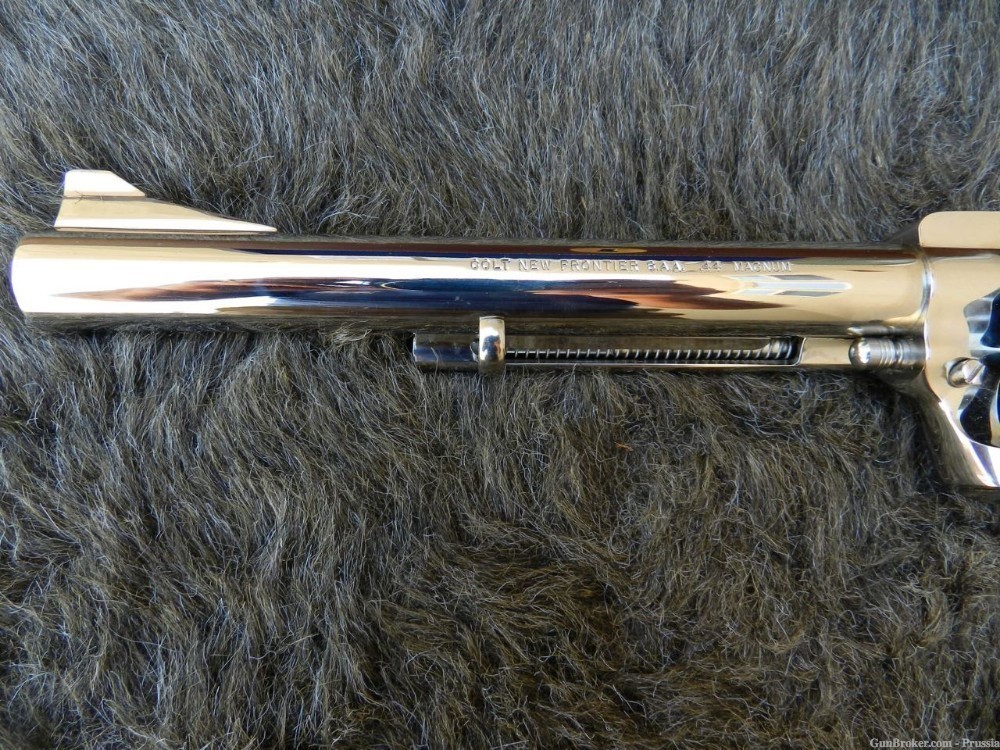 ONE OF A KIND N FRONTIER 44 Magnum Set Nickel Experimental SA's NIB-img-24
