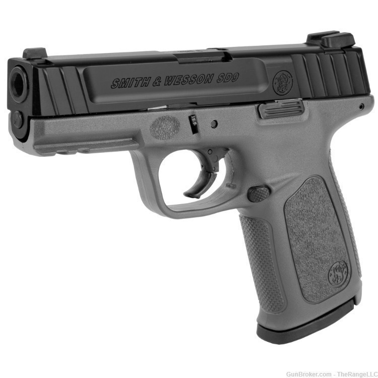 NIB Smith & Wesson SD9 Gray/Black 9mm 4" 16rd, NO CC FEES & FREE SHIPPING!-img-2