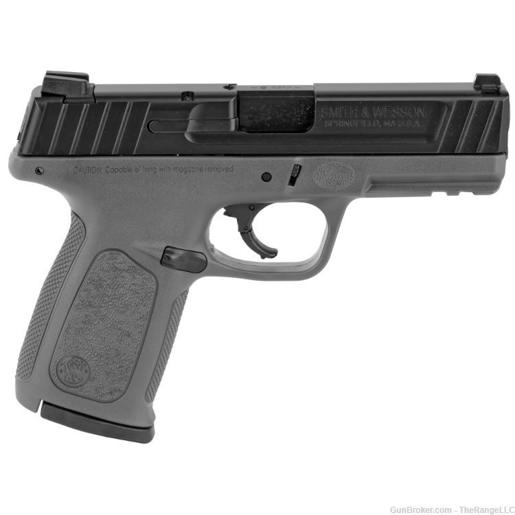 NIB Smith & Wesson SD9 Gray/Black 9mm 4" 16rd, NO CC FEES & FREE SHIPPING!-img-1