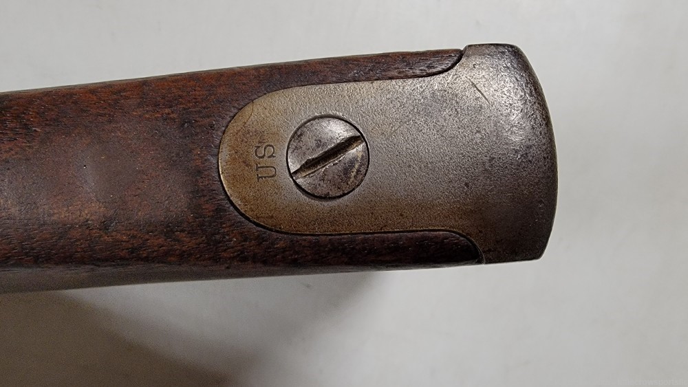 Springfield 1863 Musket 58 Cal 40" Barrel With Cartouche -img-11