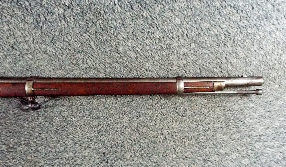 Springfield 1863 Musket 58 Cal 40" Barrel With Cartouche -img-9