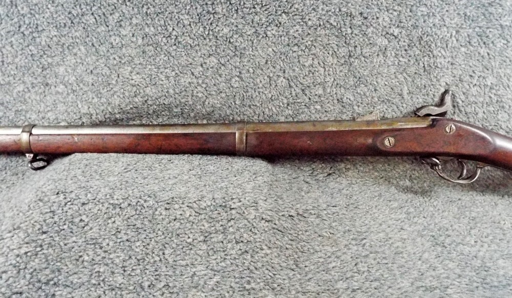 Springfield 1863 Musket 58 Cal 40" Barrel With Cartouche -img-2