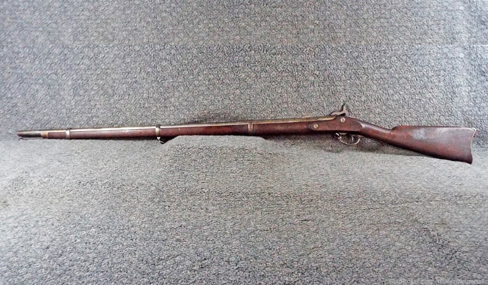 Springfield 1863 Musket 58 Cal 40" Barrel With Cartouche -img-0