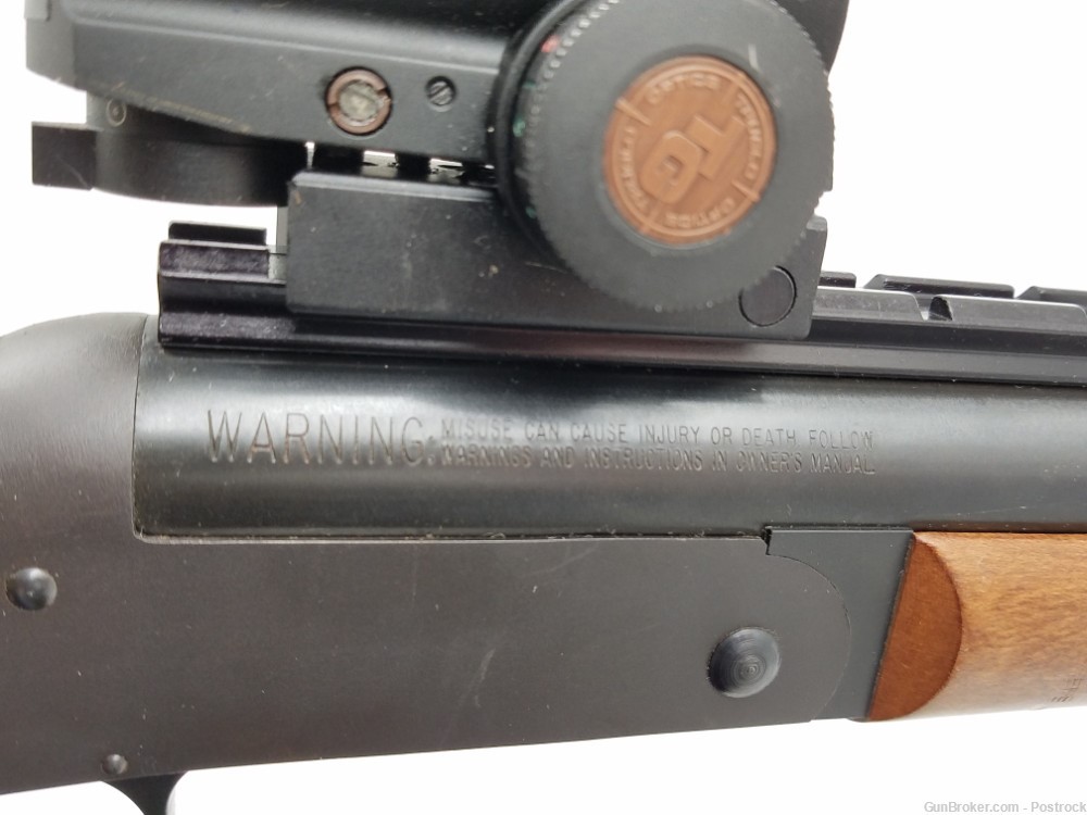 H&R Ultra Slug Gun Single Shot 12 Gauge Rifled Bore Shotgun w/ 24 Barrel -img-4