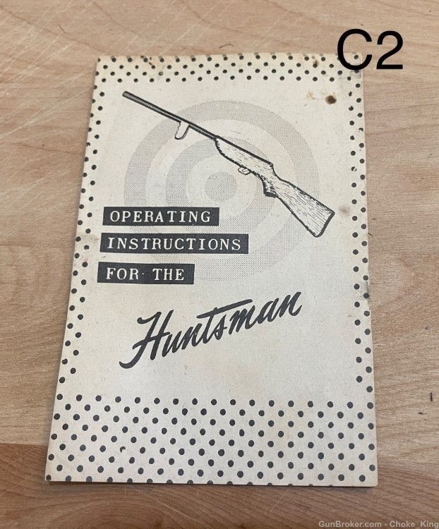 Huntsman Owners Instruction Manual -img-0