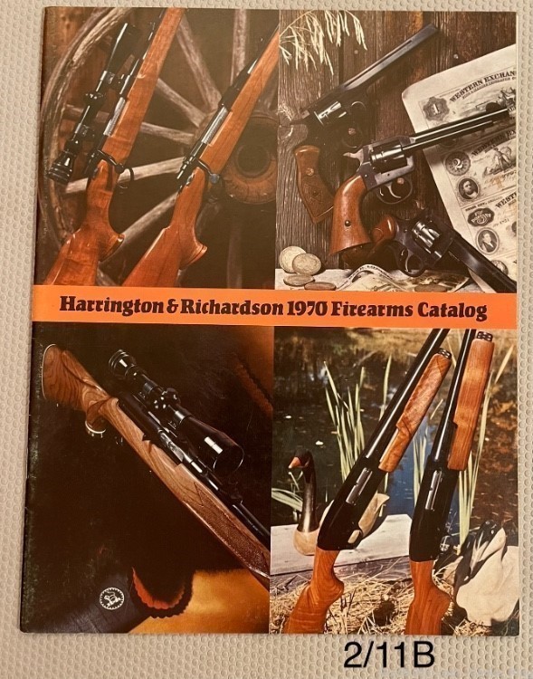 H&R Harrington Richardson All Model Gun + Accesories 1970 Catalog Flyer-img-0