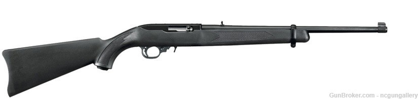 Ruger 10/22 22LR Rifle Black Syn NEW FastShipNoCCFee 1151-img-0
